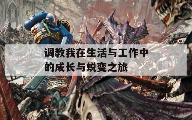 调教我在生活与工作中的成长与蜕变之旅