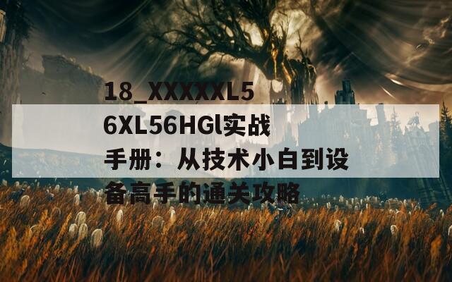 18_XXXXXL56XL56HGl实战手册：从技术小白到设备高手的通关攻略