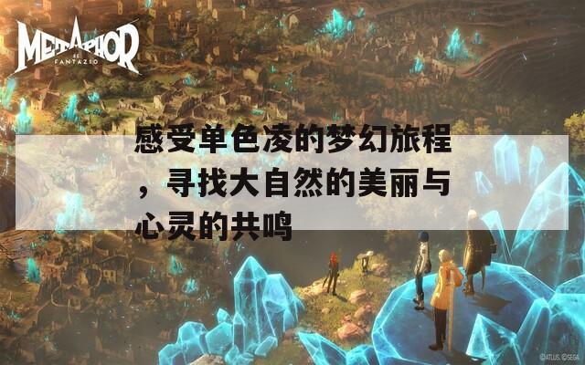 感受单色凌的梦幻旅程，寻找大自然的美丽与心灵的共鸣