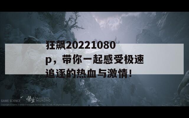 狂飙20221080p，带你一起感受极速追逐的热血与激情！