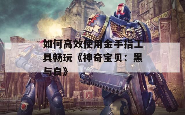 如何高效使用金手指工具畅玩《神奇宝贝：黑与白》