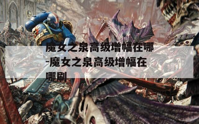 魔女之泉高级增幅在哪-魔女之泉高级增幅在哪刷